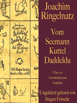 cover image of Vom Seemann Kuttel Daddeldu
